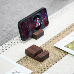 Walnut Cell Phone Holder