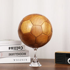 Custom Solid Wooden Football