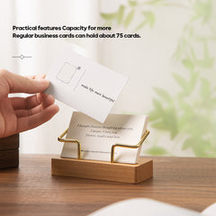 Custom Logo Business Card Holder