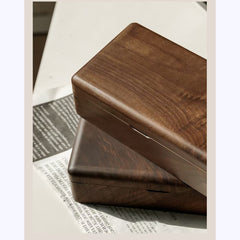 Custom Walnut Storage Box