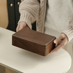 Custom Walnut Storage Box