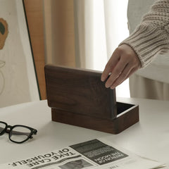 Custom Walnut Storage Box