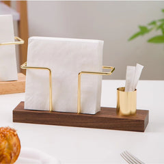 Custom Walnut Tissue Holder