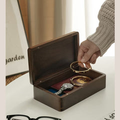 Custom Walnut Storage Box