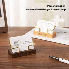 Custom Logo Business Card Holder