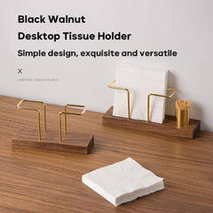 Custom Walnut Tissue Holder