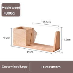 Custom Walnut Pen Holder & Photo Frame