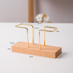 Custom Walnut Tissue Holder