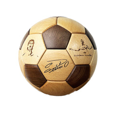 Solid Wooden Football