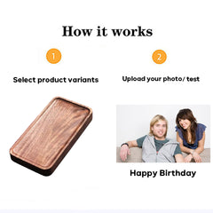 Custom Walnut Phone Charger Dock