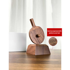 Custom Walnut Ping Pong Paddle