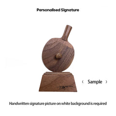 Custom Walnut Ping Pong Paddle