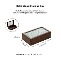 Custom Walnut Storage Box