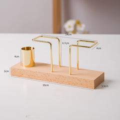 Custom Walnut Tissue Holder