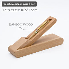 Custom Walnut Pen Holder + Solid Wood Pen