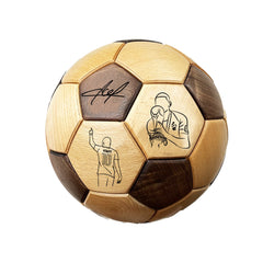 Solid Wooden Football