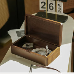 Custom Walnut Storage Box