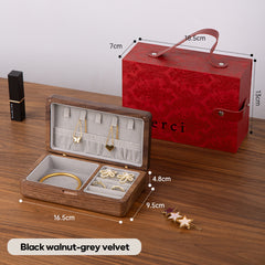 Custom Walnut Jewelry Box