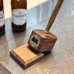 Custom Walnut Bottle Opener