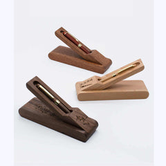 Custom Walnut Pen Holder + Solid Wood Pen