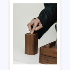 Custom Walnut Automatic Toothpick Organizer