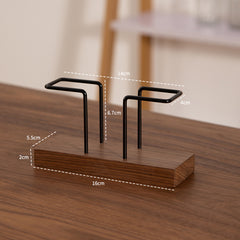 Custom Walnut Tissue Holder