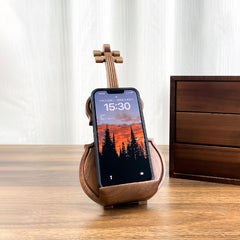 Custom Violin Ornament Phone/Tablet Holder