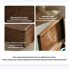 Custom Walnut Storage Box