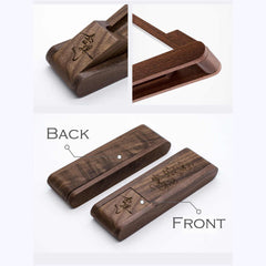 Custom Walnut Pen Holder + Solid Wood Pen