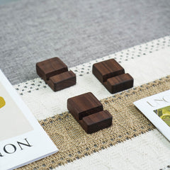 Walnut Cell Phone Holder