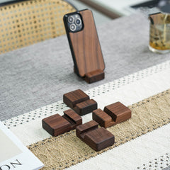 Walnut Cell Phone Holder