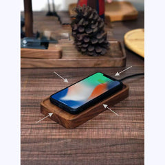Custom Walnut Phone Charger Dock
