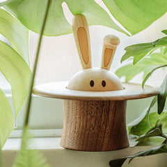 Handcrafted Magician’s Rabbit Music Box