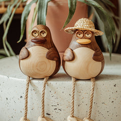 Hand-made Long-legged Bird