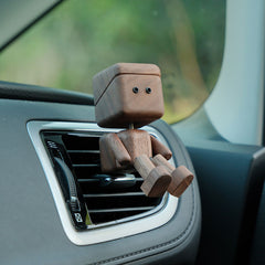 Wobbly-Leg Woody Handcrafted Car Air Freshener & Decor