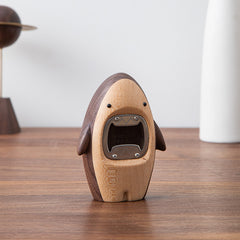 Handcrafted Wooden Shark Bottle Opener