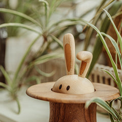 Handcrafted Magician’s Rabbit Music Box