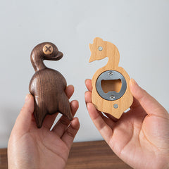 Handcrafted Wooden Shark Bottle Opener