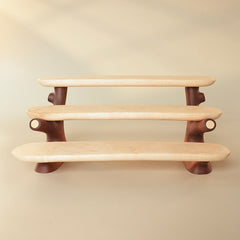 Original Tree Branch Solid Wood Multi-Layer Display Storage Rack