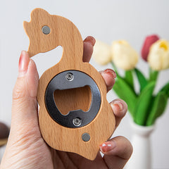 Handcrafted Wooden Shark Bottle Opener