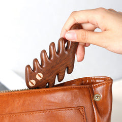 Black Walnut Multi-Functional Meridian Massage Wooden Comb