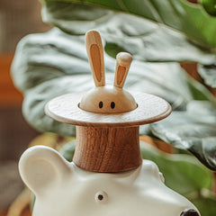 Handcrafted Magician’s Rabbit Music Box