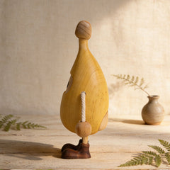 Handcrafted Banana Guy Solid Wood Figurine-Ⅱ