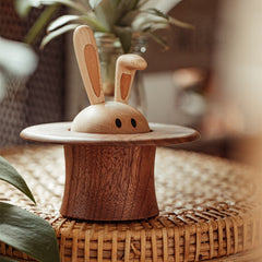 Handcrafted Magician’s Rabbit Music Box