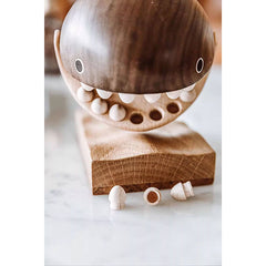 Handcrafted Happy Shark Baby Tooth Box & Decor
