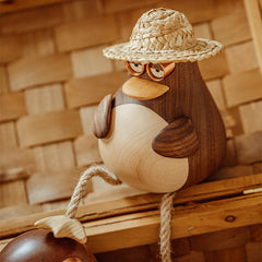 Hand-made Long-legged Bird