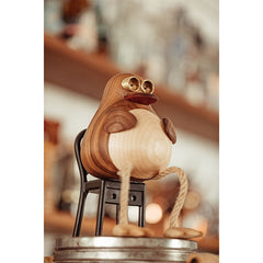 Hand-made Long-legged Bird
