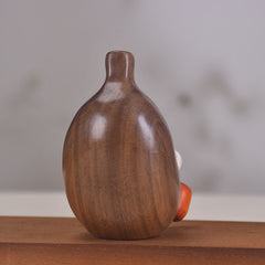 Handcrafted Banana Guy Solid Wood Figurine-Ⅰ