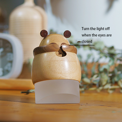 Creative Panda Wooden Night Light