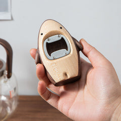 Handcrafted Wooden Shark Bottle Opener